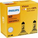 H7 12V 55W PX26d Vision +30% 2 St. Philips