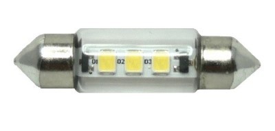 LED C5W 12V 0,5W SV8.5-8 6000K 1St. Blister Tungsram - Auto-Lamp Berlin